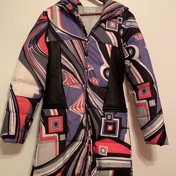 Vintage Pucci Ski Jacket with leather details - Picture 8 of 10